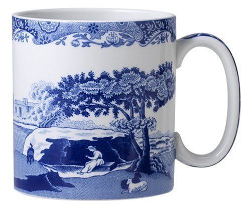 SPODE Blue Italian Coffee Mug - England - 16 available