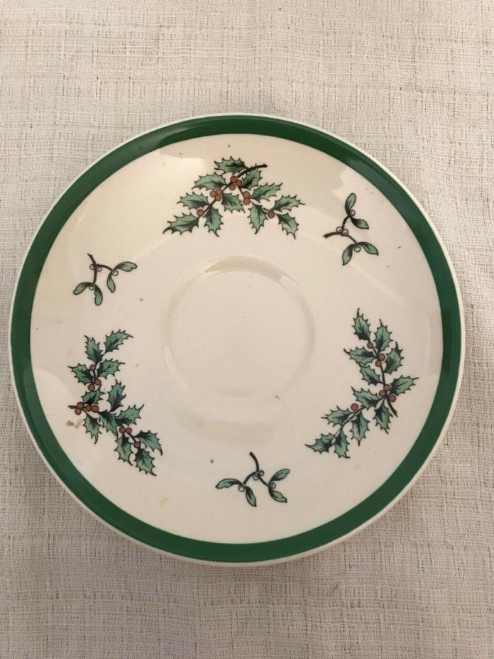 Spode Christmas Tree Pattern Saucer ONLY
