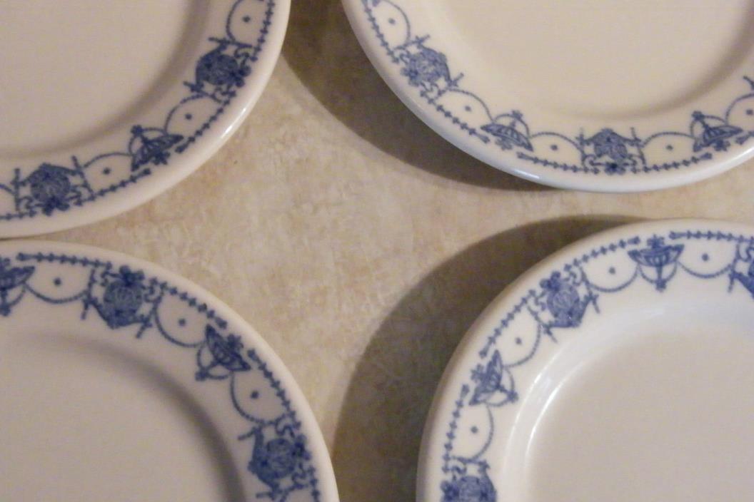 Lot of 4 SYRACUSE CHINA  RESTAURANT WARE 4 small 5-1/2