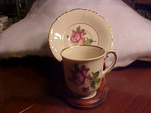 Syracuse ROSALIE Demitasse Cup/Saucer Made in America China