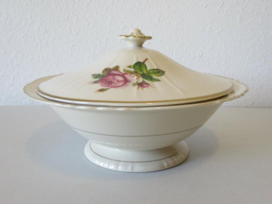 Syracuse Federal Rosalie Round Covered Vegetable Bowl 7 1/2