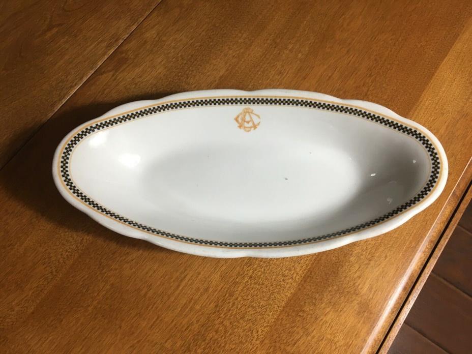 O. P. Co. Syracuse China Restaurant Ware from Commons Athletic Club Coshocton OH