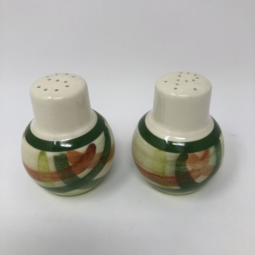 Vernon Kilns Vernonware Green Plaid Homespun 3