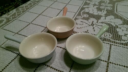 Villeroy & Boch Luxembourg Pastel Handled Dishes, set of 3