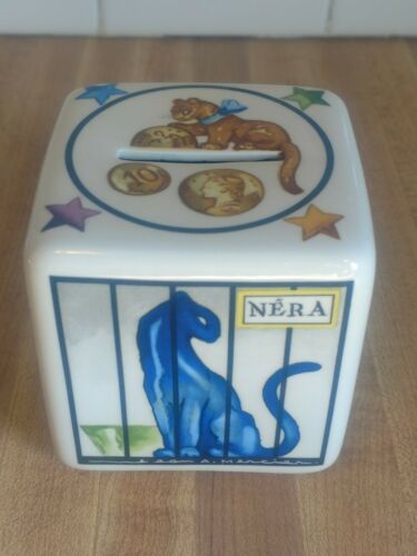 VILLEROY & BOCH CIRCUS ANIMALS CUBE BANK