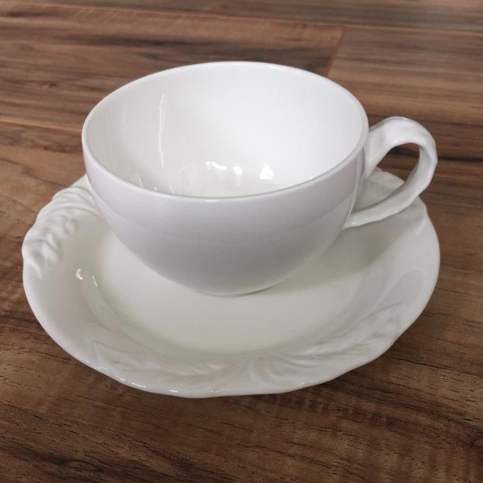 Villeroy & Boch Foglia Teacup Cup Saucer Fine China Luxembourg Replacement
