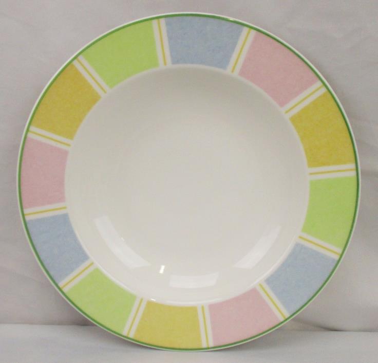 Twist Colour Stripes by Villeroy & Boch Large Rim Soup Bowl ~ 9