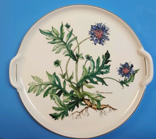 Villeroy & Boch Luxembourg BOTANICA Handled Cake Plate EXCELLENT CONDITION