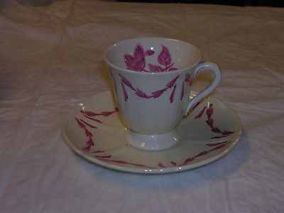 Wedgwood demitasse cup/matching saucer