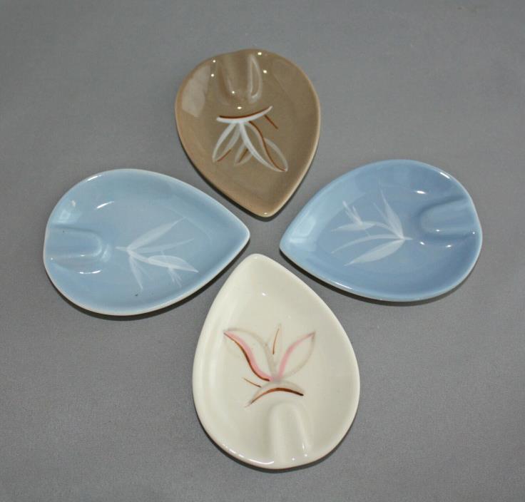 Winfield Pottery four  ash trays