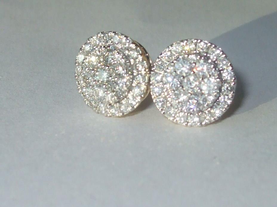 Affinity Diamonds QVC 14K Gold 1 Ct. Total Weight Round Studs