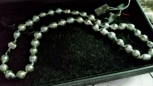 SHOP NBC Tahitian Pearls, Platinum Color, By