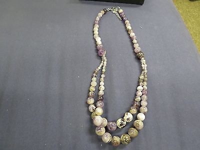 Simply stunning Amethyst necklace and earring set