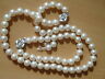 8mm AA+ White Akoya Cultured Pearl Necklace/Bracelet/Earrings Set-nb102