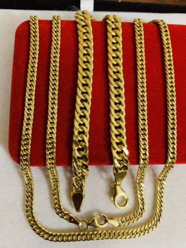 18K Saudi Gold Set Necklace With 22