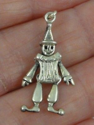 Sterling Silver Articulated Clown Jester 1