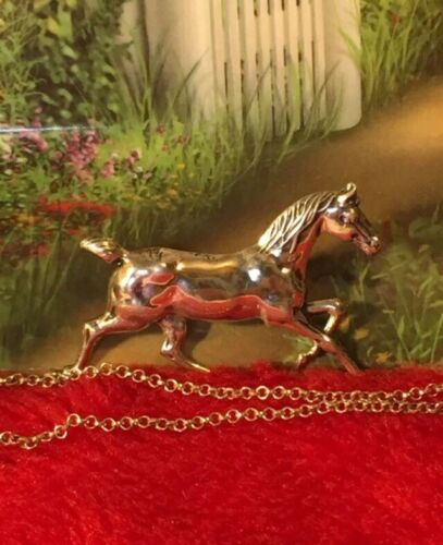 Beau Sterling Silver Race Horse Brooch Pin Country Western Cowboy Stud Horse 925
