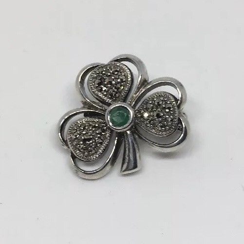 Argent Creations Irish SHAMROCK Pin .75