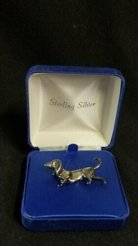 Jolaine 925 Sterling Silver DAUSCHAND PIN