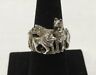 Designer Otto Nature’s Awesome Wolfpack Sterling Silver Ring size 8, and 8.5