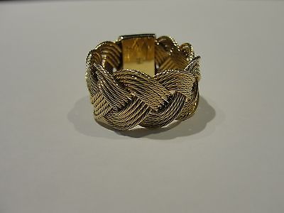 14k Yellow Gold Turks Head Knot Weave Ring