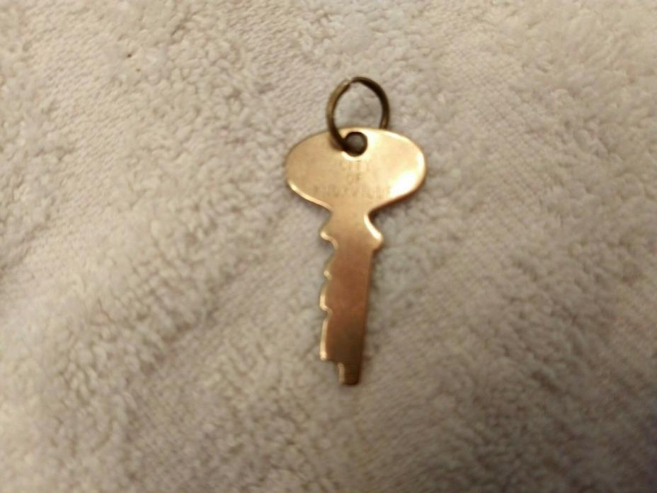 Vintage 10k Yellow Gold City of Knoxville Key Mayor Key Charm / Fob 1950's