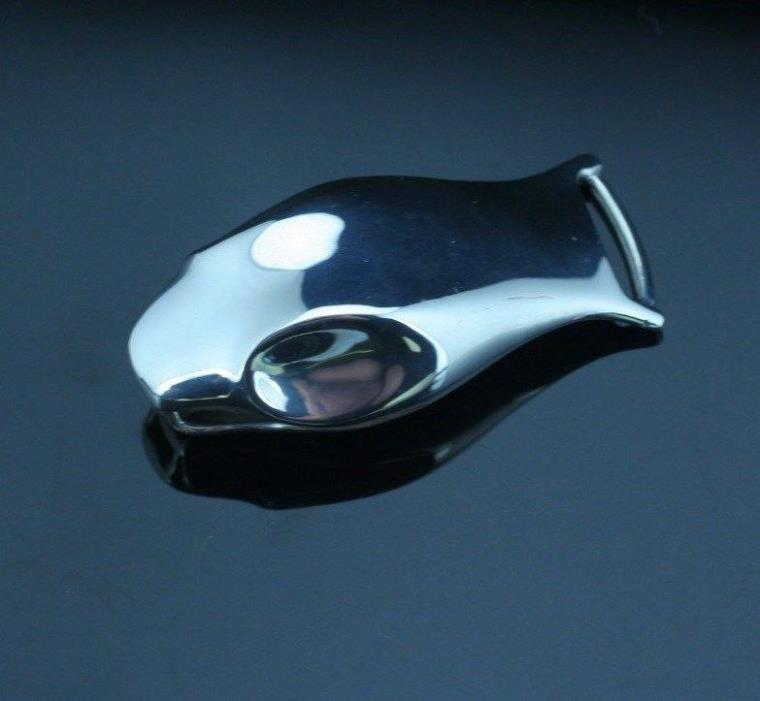 Tiffany & Co. ELSA PERETTI Sterling Silver Snake Head Belt Buckle.