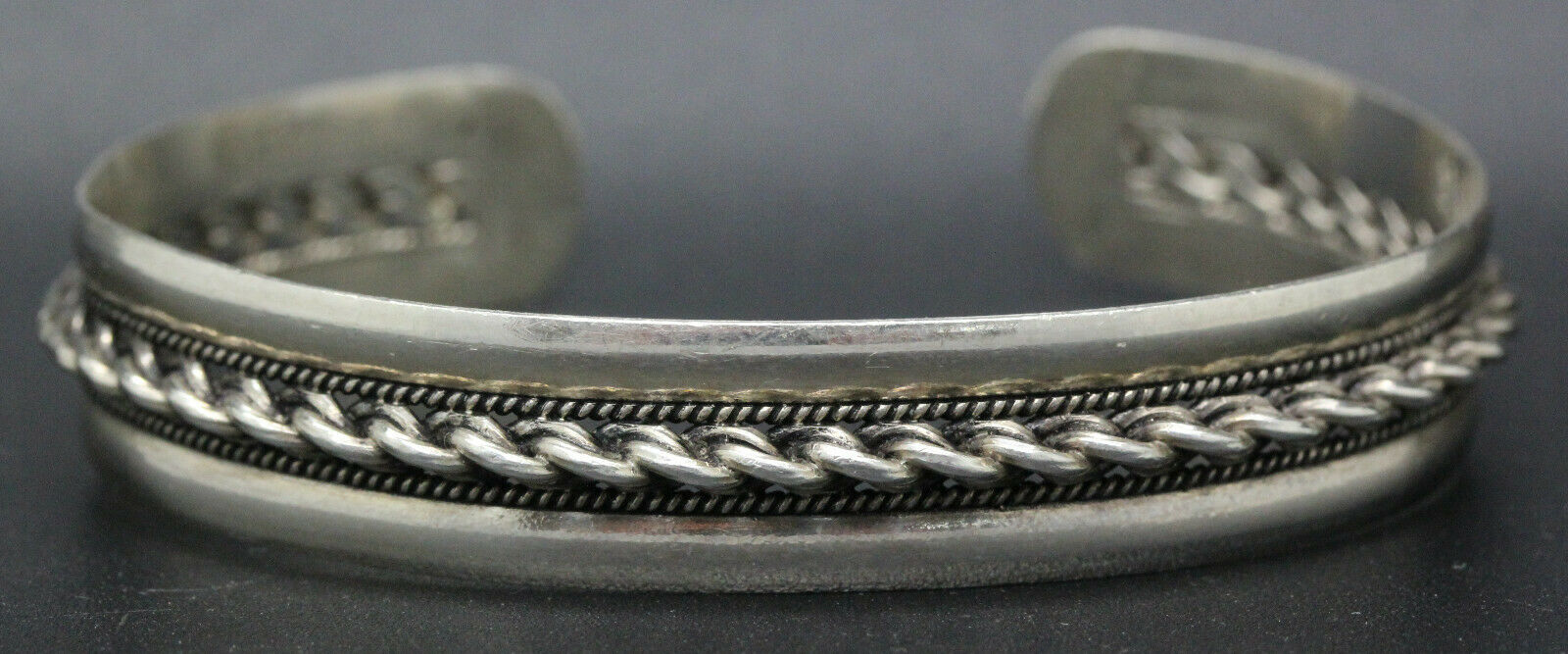 Handmade Sterling Silver Flexable Cuff Bracelet