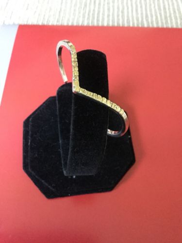 Alaskan Gold Nugget/ Sterling Cuff Bracelet