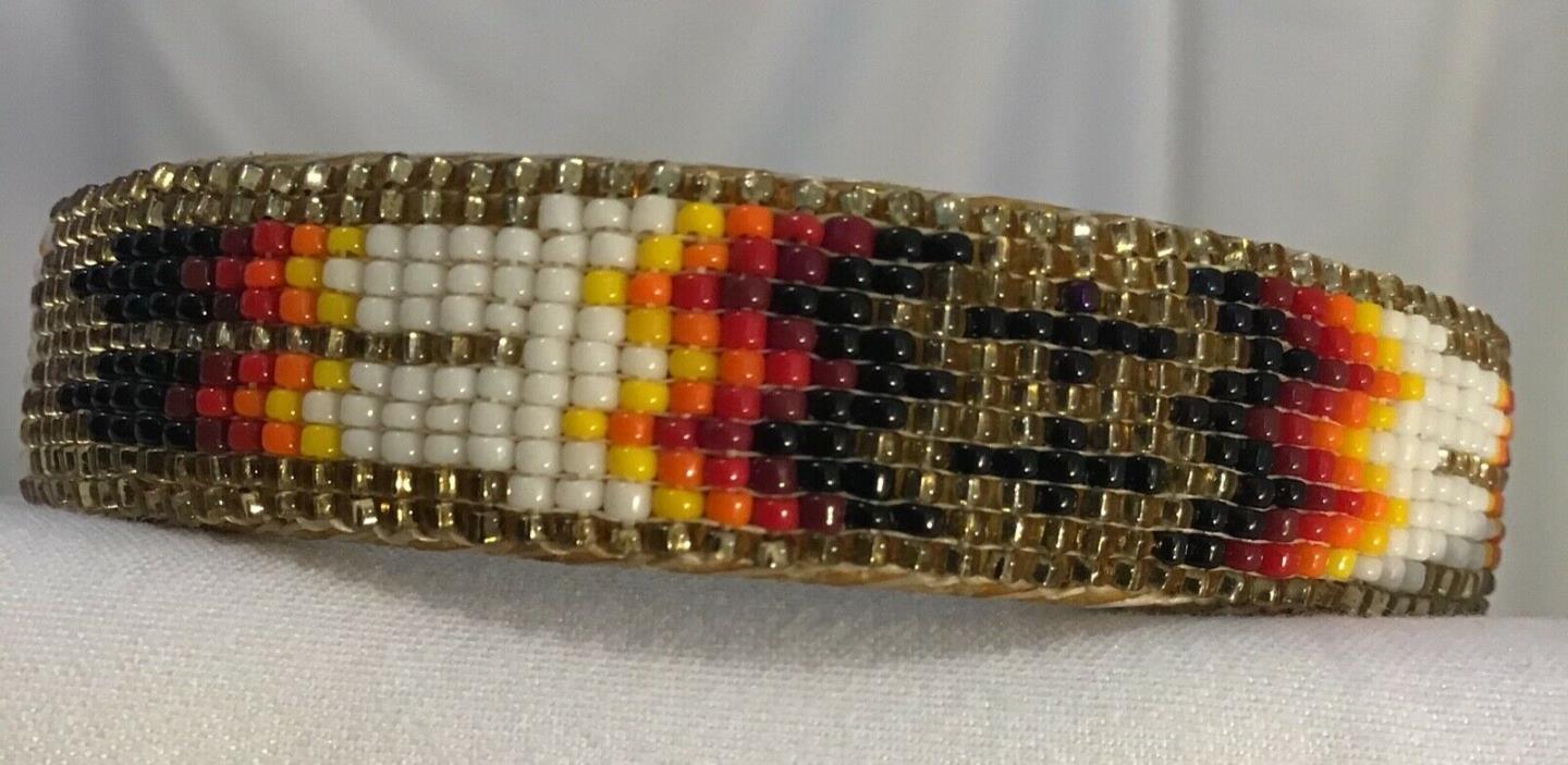 Beaded Cuff Bracelet Tribal Artisan