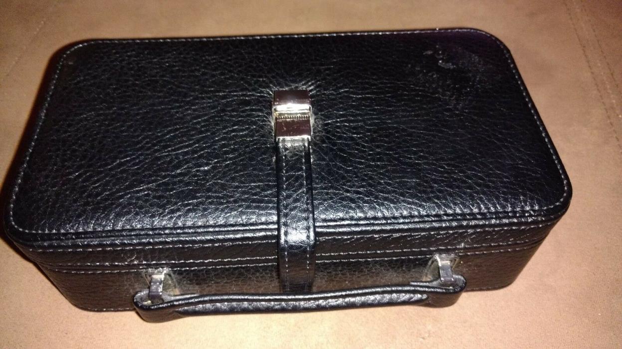 MELE & CO black travel with handle faux leather