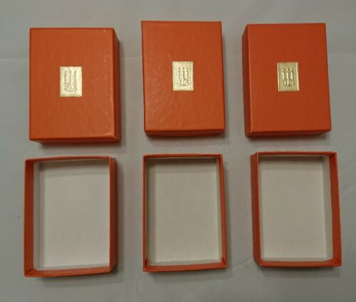 James Avery Jewelry Coral Colored Presentation Gift Box Boxes Original JA