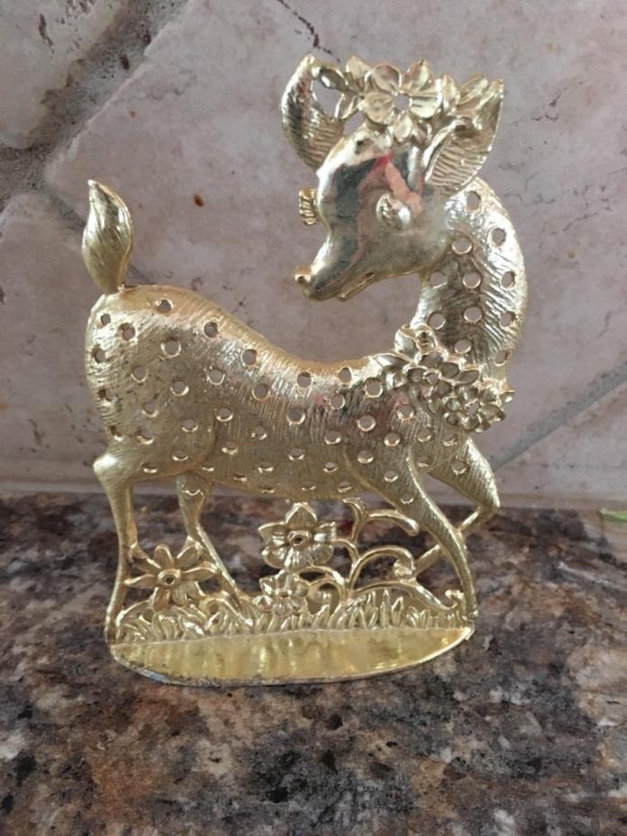 Vintage Retro 1960-70’s Torino Deer Earring Holder