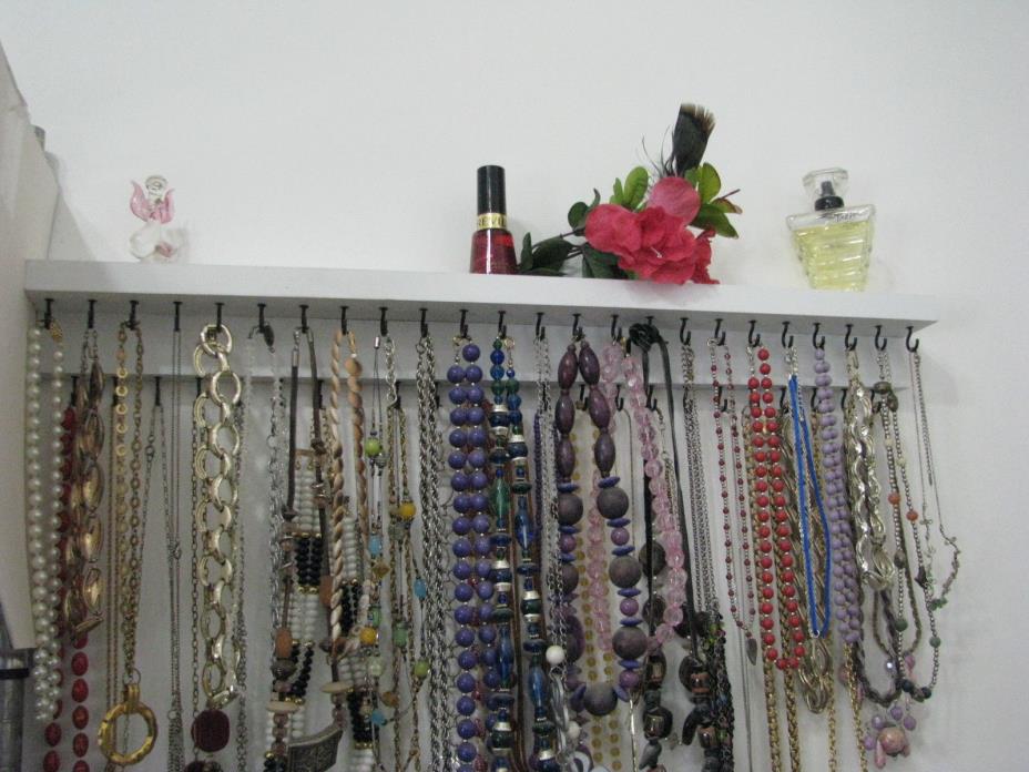 necklace hanger, necklace organizer, necklace holder. jewelry organizer