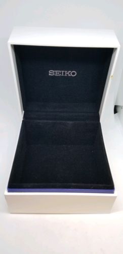 Vintage Seiko Box Or Case White Square watch