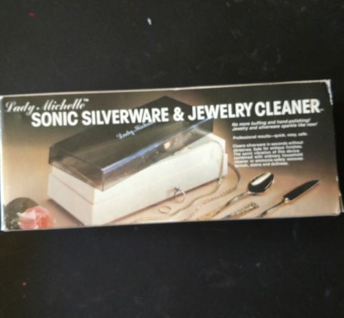 Lady Michelle Sonic Silverware And Jewelry Cleaner