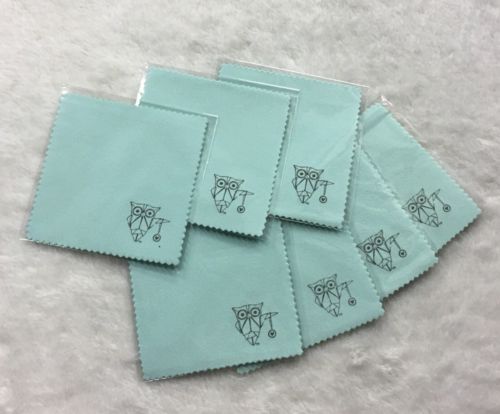Origami Owl Lot Of 7 Jewelry Polishing Cleaning Cloths NEW
