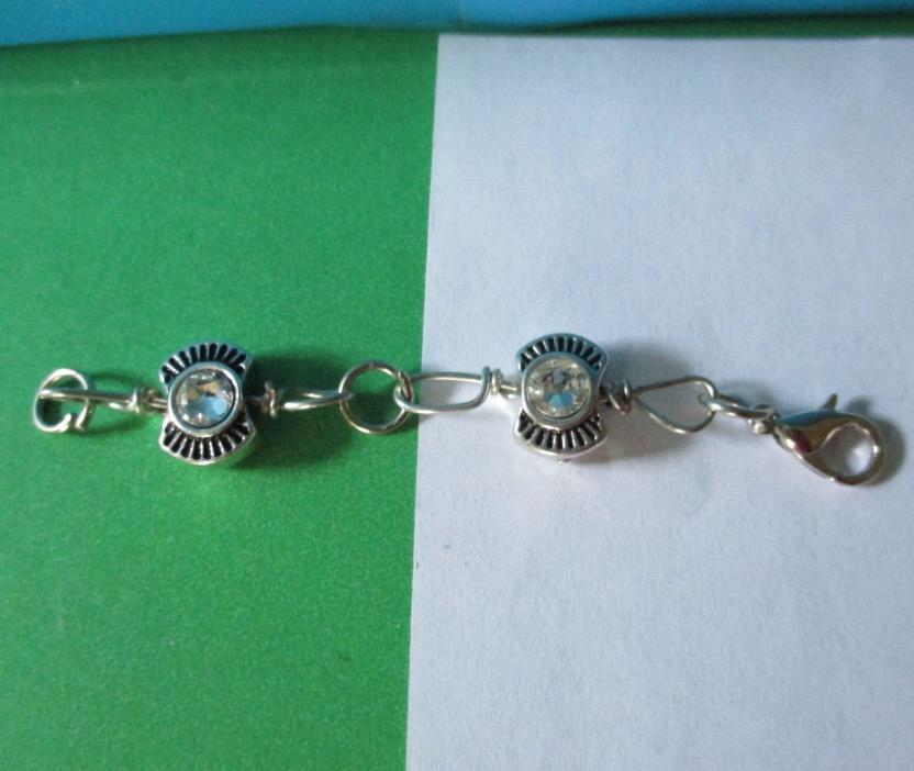 1 RHINESTONE adjustable EXTENDER Swarovski 3