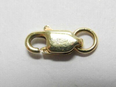 Lobster 14k yellow gold clasp Including Jump Ring