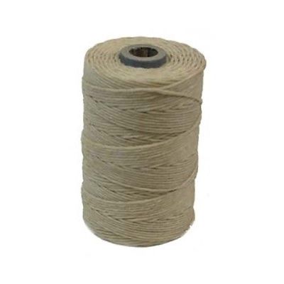 Irish Waxed Linen Thread Natural 43673 (50gr,100y 4Ply 1mm Jewelry Cord Crawford