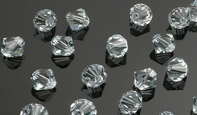 25 Swarovski Crystal Beads # 5301 Lt  Azore 6MM