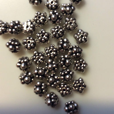 (10) NEW 925 Sterling Silver Bali Style Spacer 5.5 mm