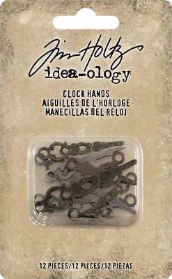 Idea-Ology Metal Clock Hands 12/Pkg Assorted Sizes 040861936933