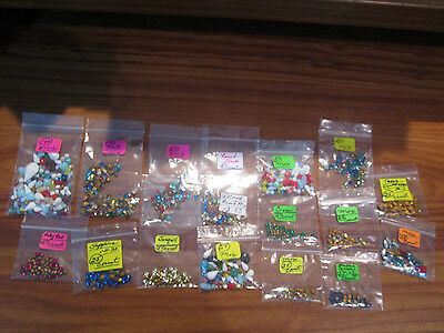 703 +VINTAGE loose GLASS rhinestone lot+GLASS stones   LAST 2  LOTS
