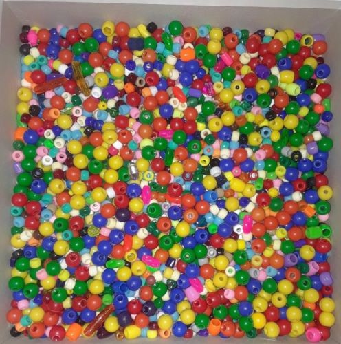 Loose Vintage Plastic Beads For Kids
