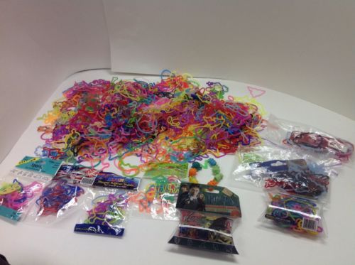 SILLY BAND Rubber Bandz Child Bracelet mixed styles lot of 59 - 24 packs 1400+