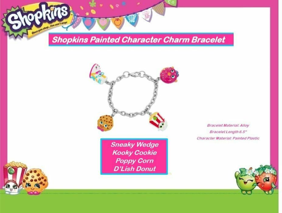 Shopkins Jewelry Bracelet and Charms Great Party Gifts BUY 3 50%