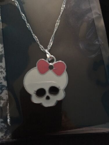 Monster High Style Child's Necklace Skull