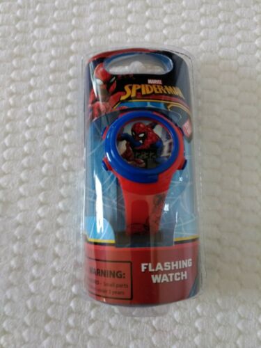 Marvel Spiderman Flashing Watch, New, Sealed