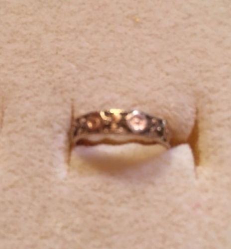 Beautiful Gold Child's Ring Size 1